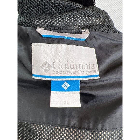 Columbia Mens Watertight Waterproof Rain Jacket Graphite Gray Hooded Lightweight - Picture 3 of 16
